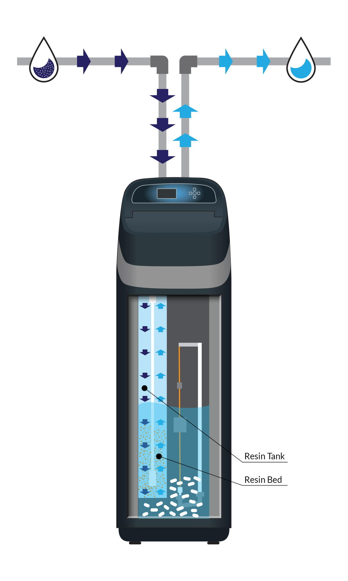 Infographic explaining the Softening Process