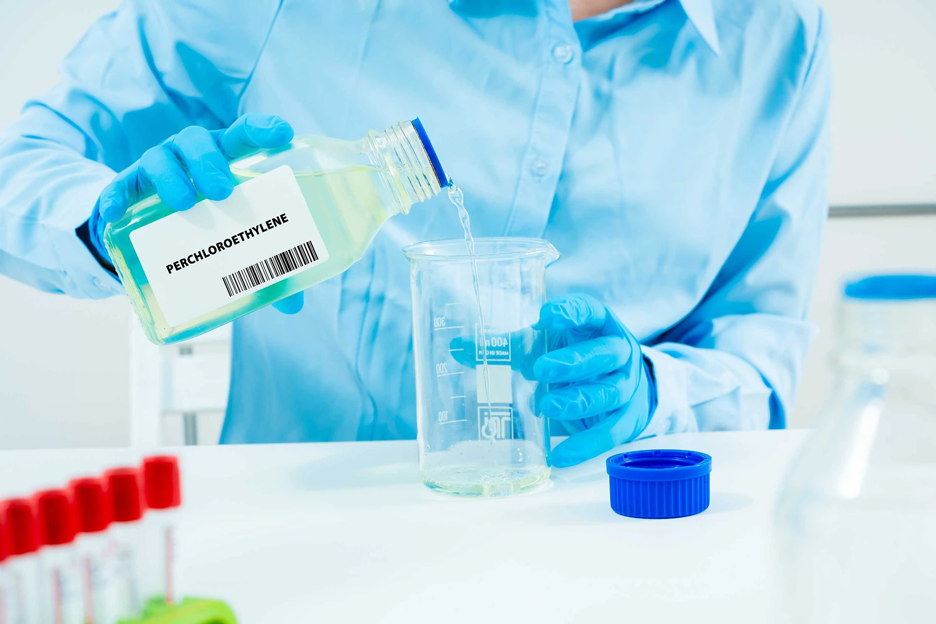 Photo of row of pharmaceuticals in an aisle